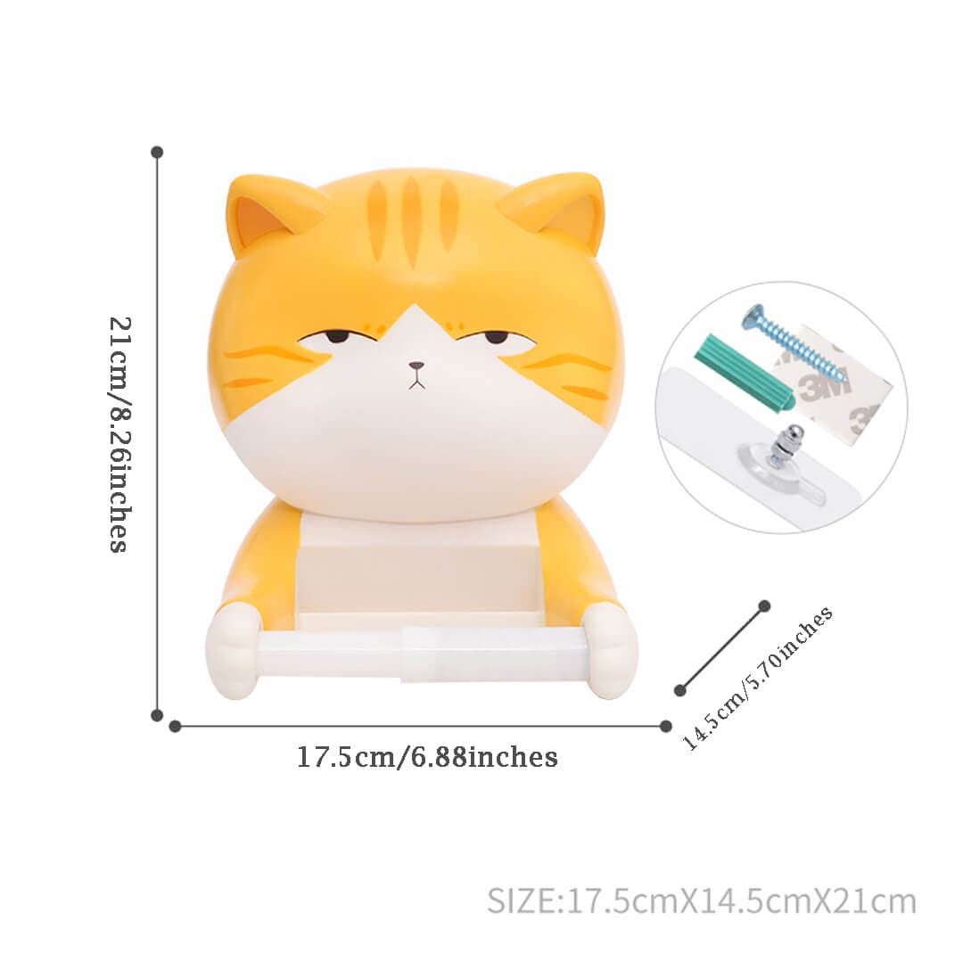 Cartoon Cat Cute Tissue Holder dylinoshop