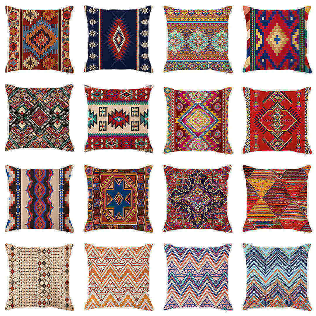 Bohemian Graphic Cushion Covers dylinoshop