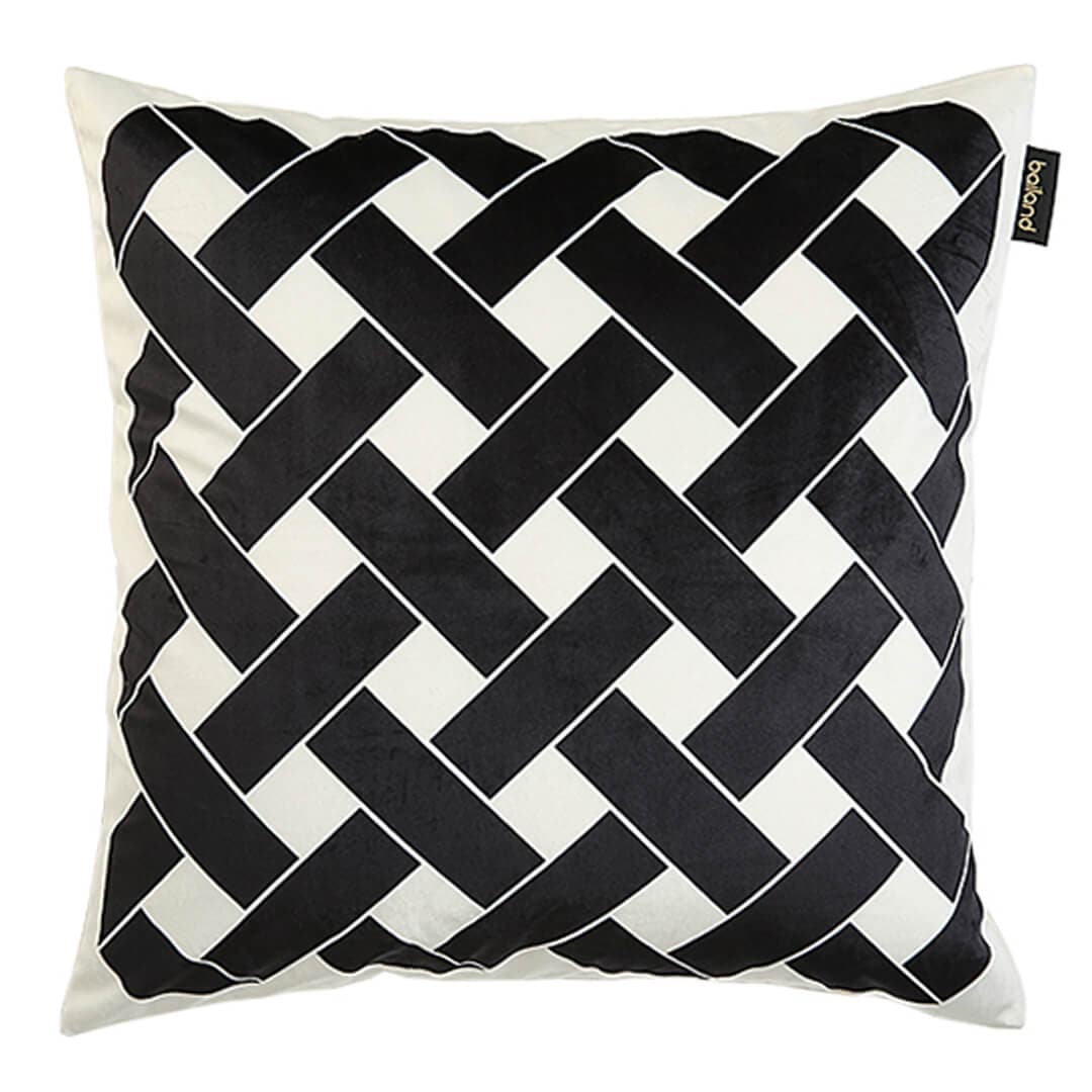 Geometric Intersecting Pillow Cover Feajoy