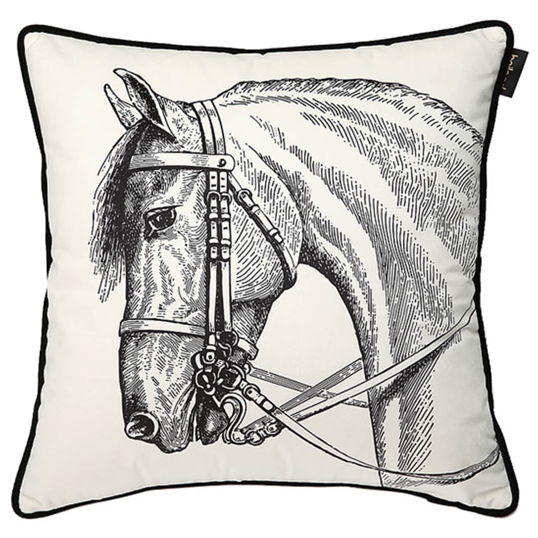 Horse Head Print Pillow Cover Feajoy