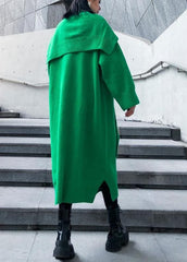 Aesthetic Two Pieces O Neck Sweater Outfits Quotes Green Hipster Sweater Dresses AT-NSD191101