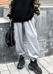 Autumn and winter heavy casual grey sports pants women's loose Harem Pants AT-LPTS201217