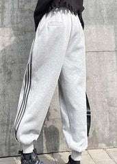 Autumn and winter heavy casual grey sports pants women's loose Harem Pants AT-LPTS201217