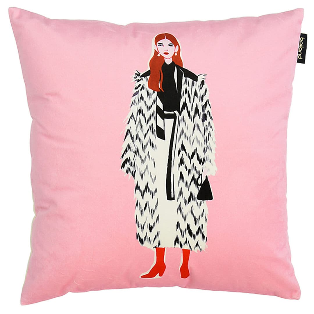 Greenainer Modern Girl Pillow Cover feajoy