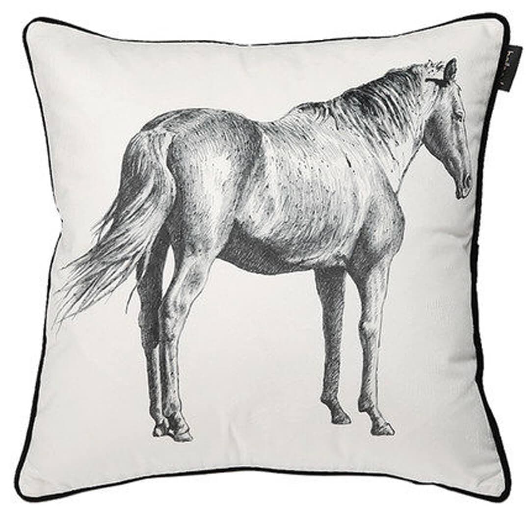 Horse Head Print Pillow Cover Feajoy