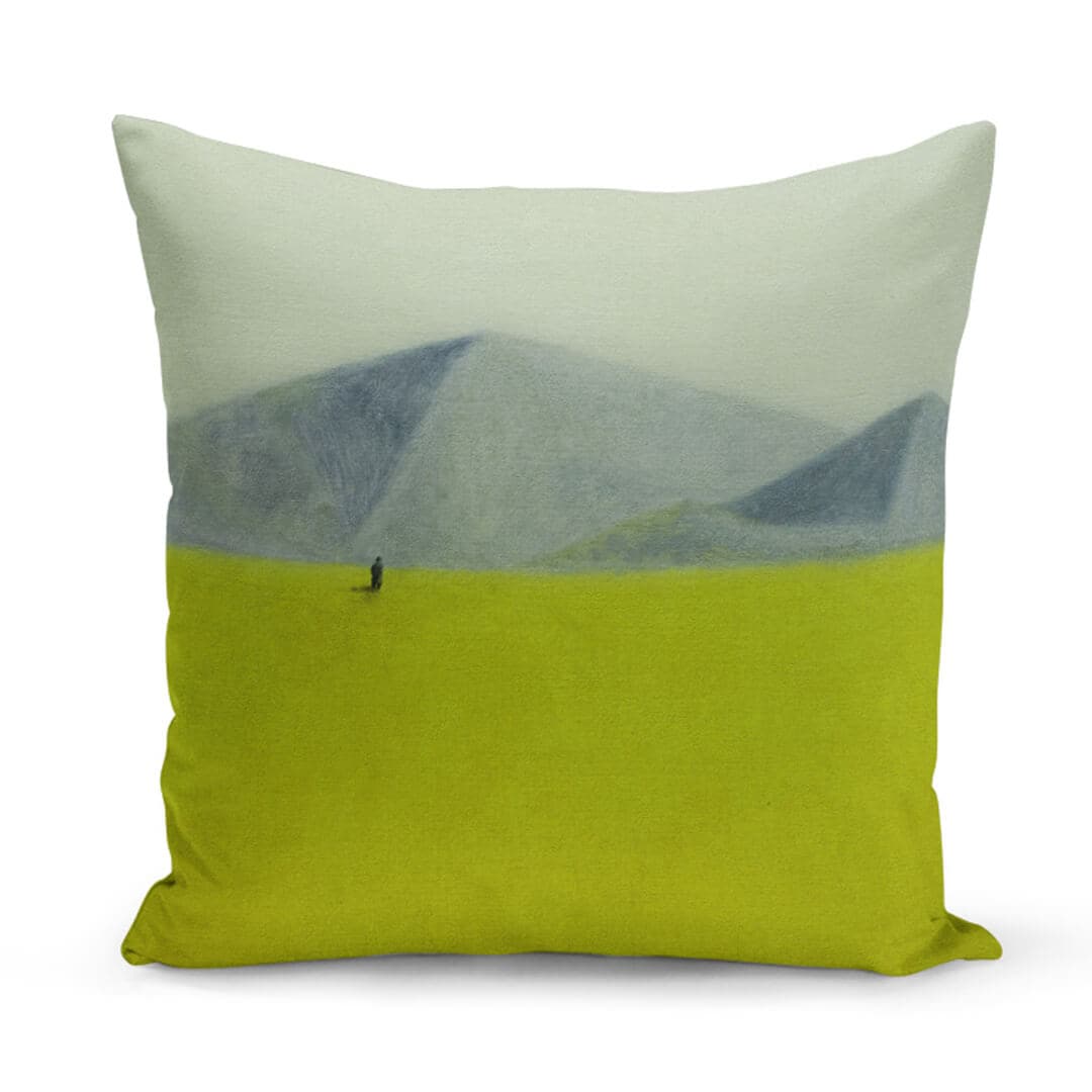 Sara Luigi Abstract Landscape Pillow Cover Feajoy