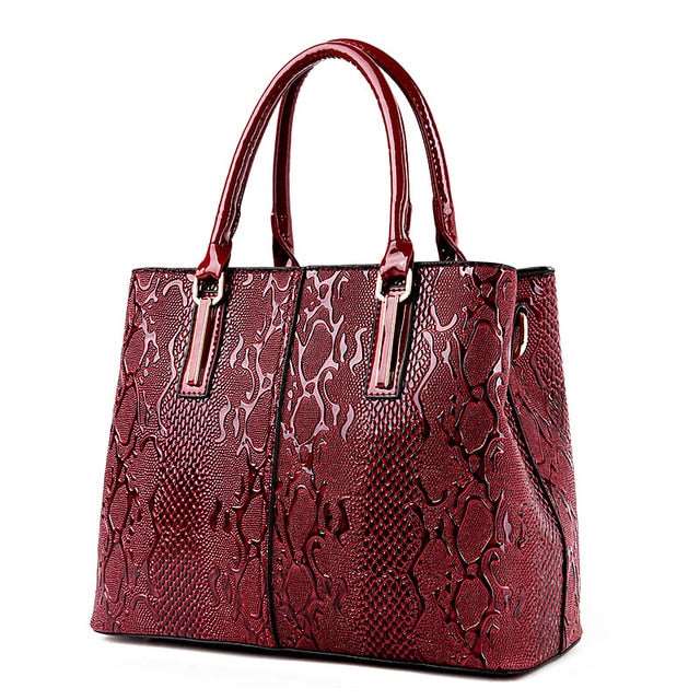 Big Capacity Leather Tote Shoulder Handbag dylinoshop