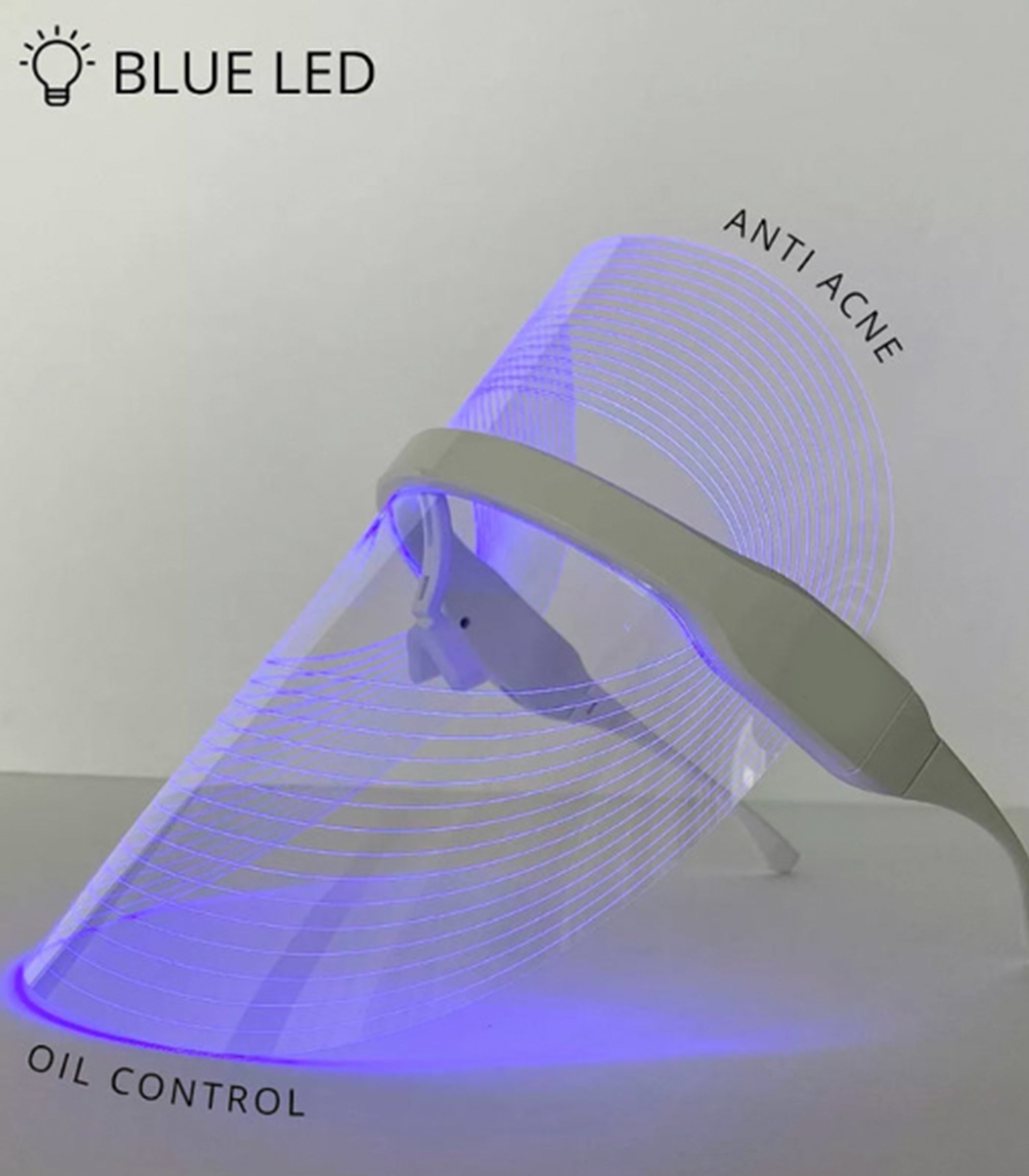 How To Glow 3 Color LED Light Therapy Mask dylinoshop