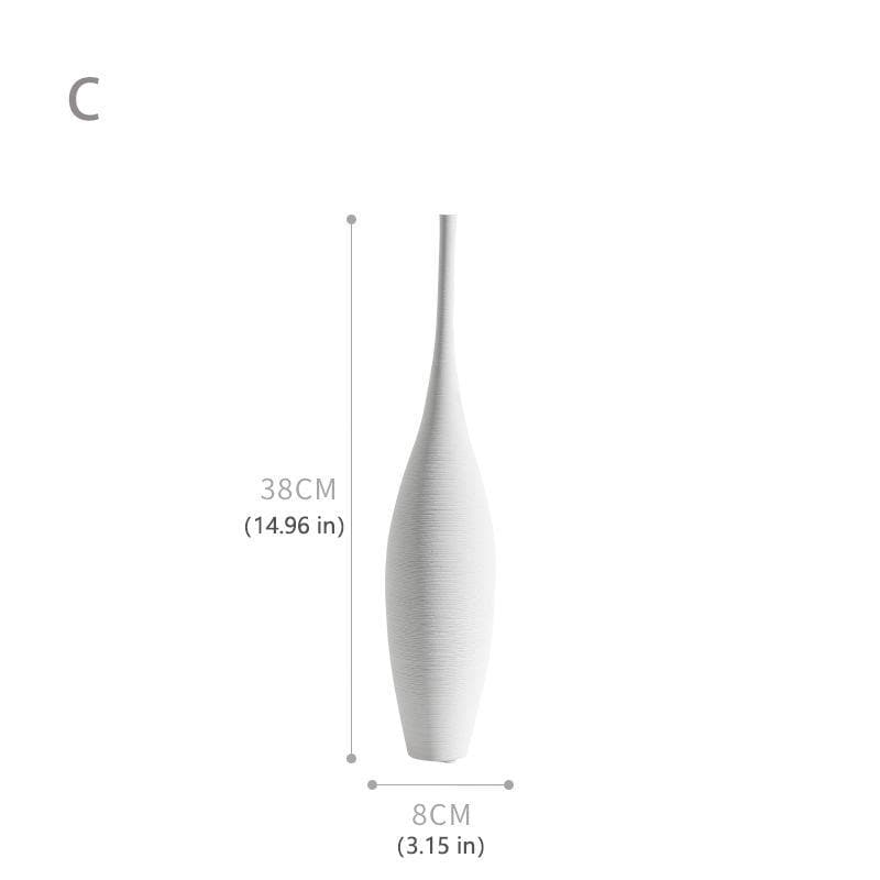 Minimalist Style Ceramic Vase Feajoy