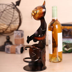 Cat Wine Holder dylinoshop