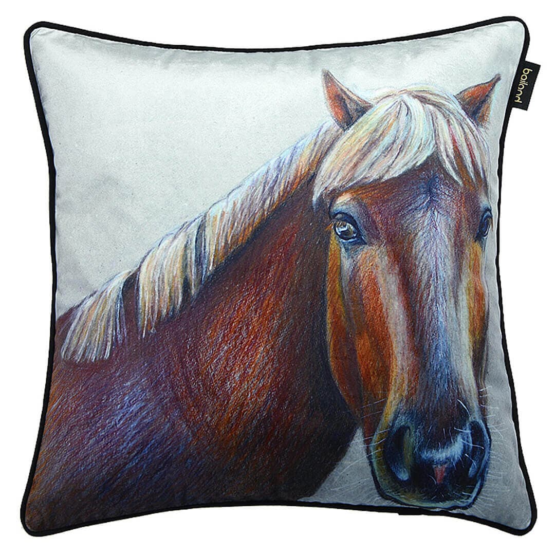 Horse Head Print Pillow Cover Feajoy