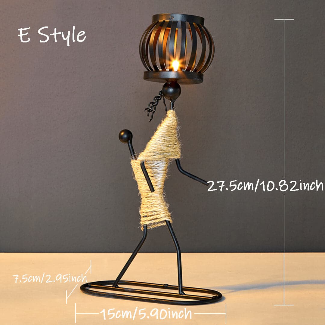 Creative Girl Candlestick Decoration dylinoshop