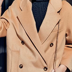 Elegant khaki Coats oversize Notched Wool Coat Fashion double breasted Wool Coat TCT181016