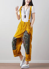 Ethnic Women Casual Patchwork Jumpsuit dylinoshop