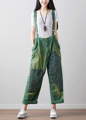 Ethnic Women Casual Patchwork Jumpsuit dylinoshop