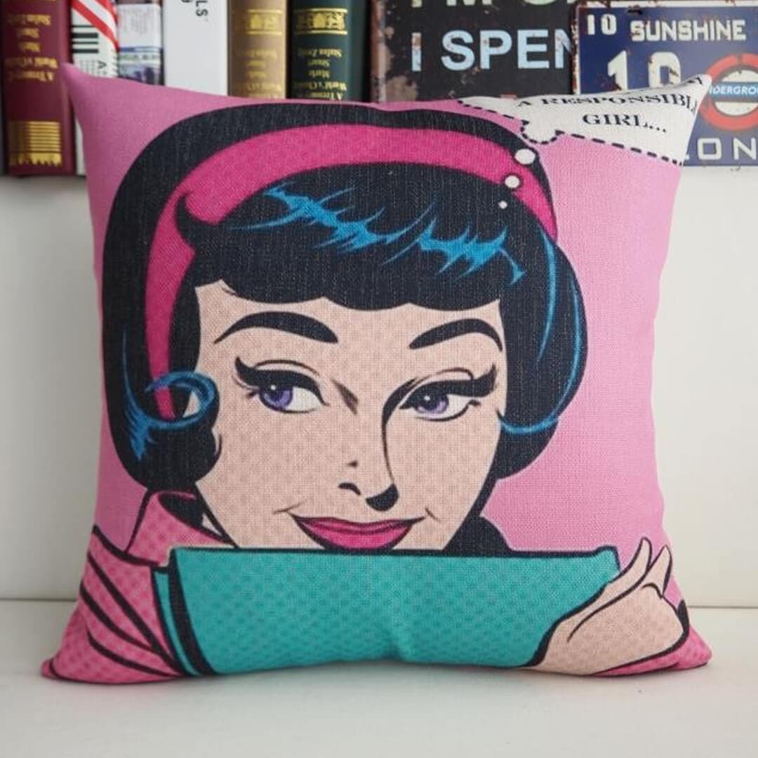 Modern Creative Monroe Pillow Cover Feajoy