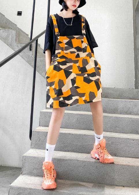 Fake two-piece splicing dress female summer large size medium long a-line skirt female summer AT-SDM200623