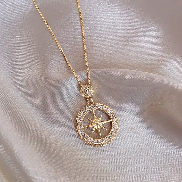 Fashion Classic Star Long Necklaces Charm Jewelry XYS0357 Touchy Style