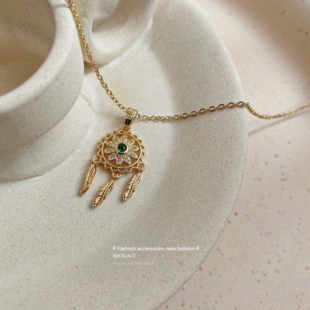 Fashion Dream Catcher Necklaces Charm Jewelry XYS0355 Touchy Style