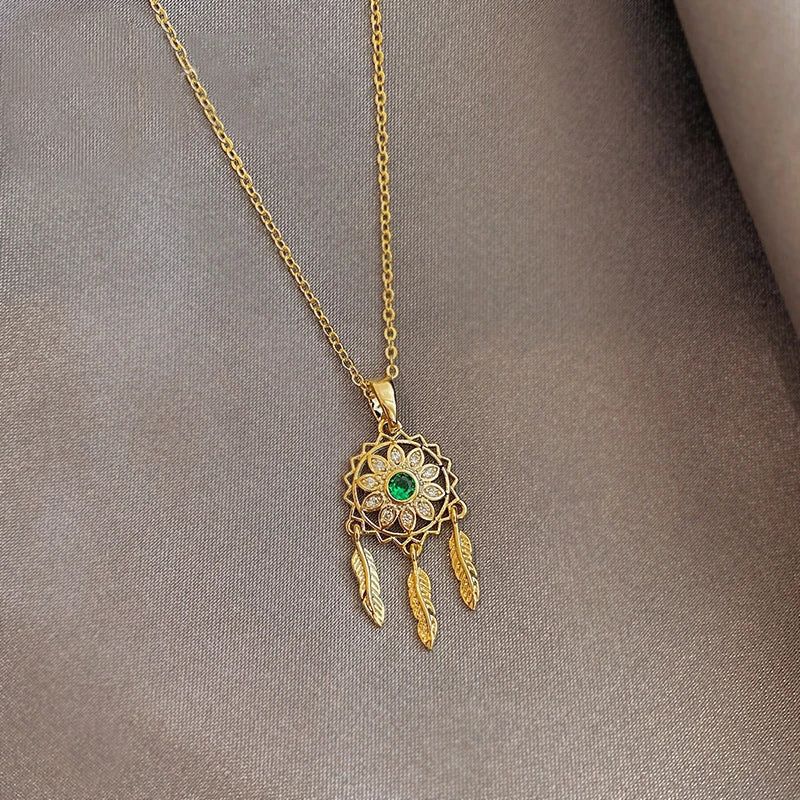 Fashion Dream Catcher Necklaces Charm Jewelry XYS0355 Touchy Style