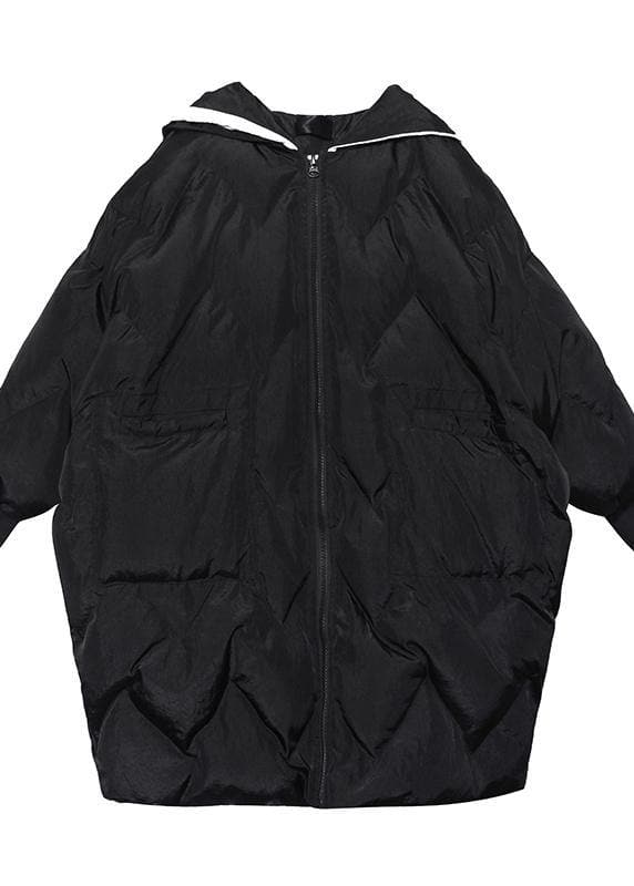 Fine oversized winter coats hooded zippered Parkas for women AT-DJK191113