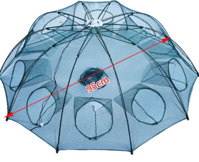 Folding Portable Automatic Fishing Net dylinoshop