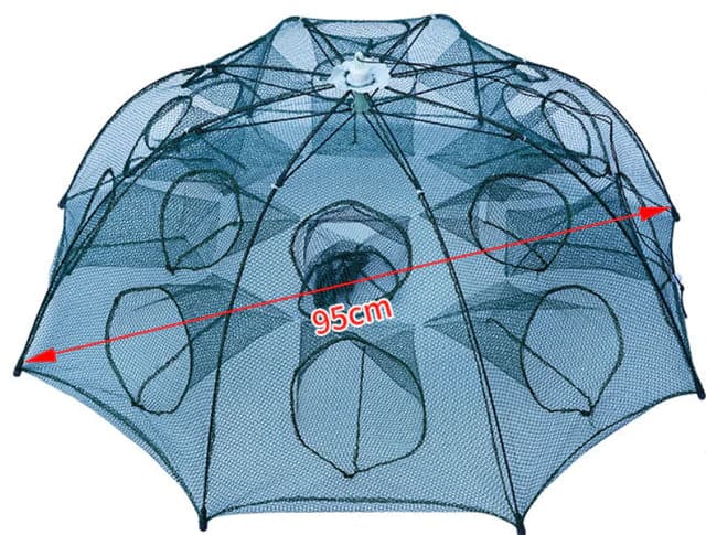 Folding Portable Automatic Fishing Net dylinoshop