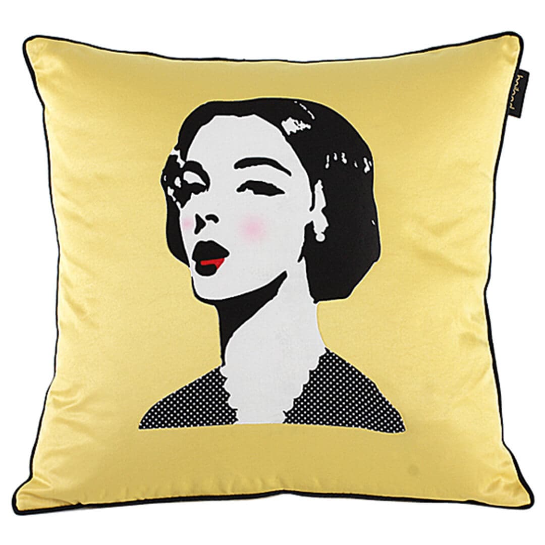 Greenainer Modern Girl Pillow Cover feajoy