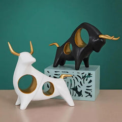 Abstract Taurus Sculpture dylinoshop