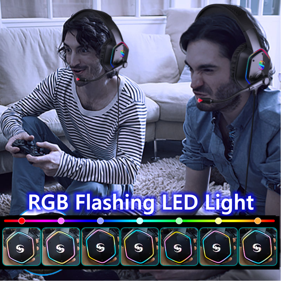 7.1 Stereo RGB Gaming Headset dylinoshop