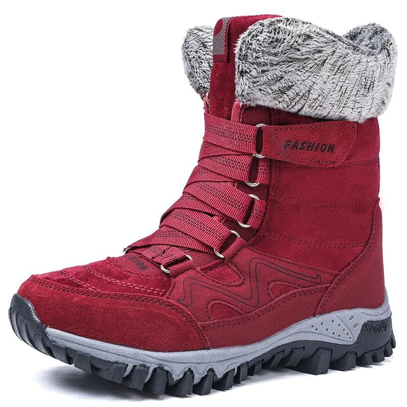 Women Snow Boots Winter Warm Plush Women's boots Waterproof dylinoshop