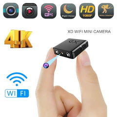 4K Full HD 1080P Mini IP Cam - WiFi | Night Vision | IR-CUT  | Motion Detection dylinoshop