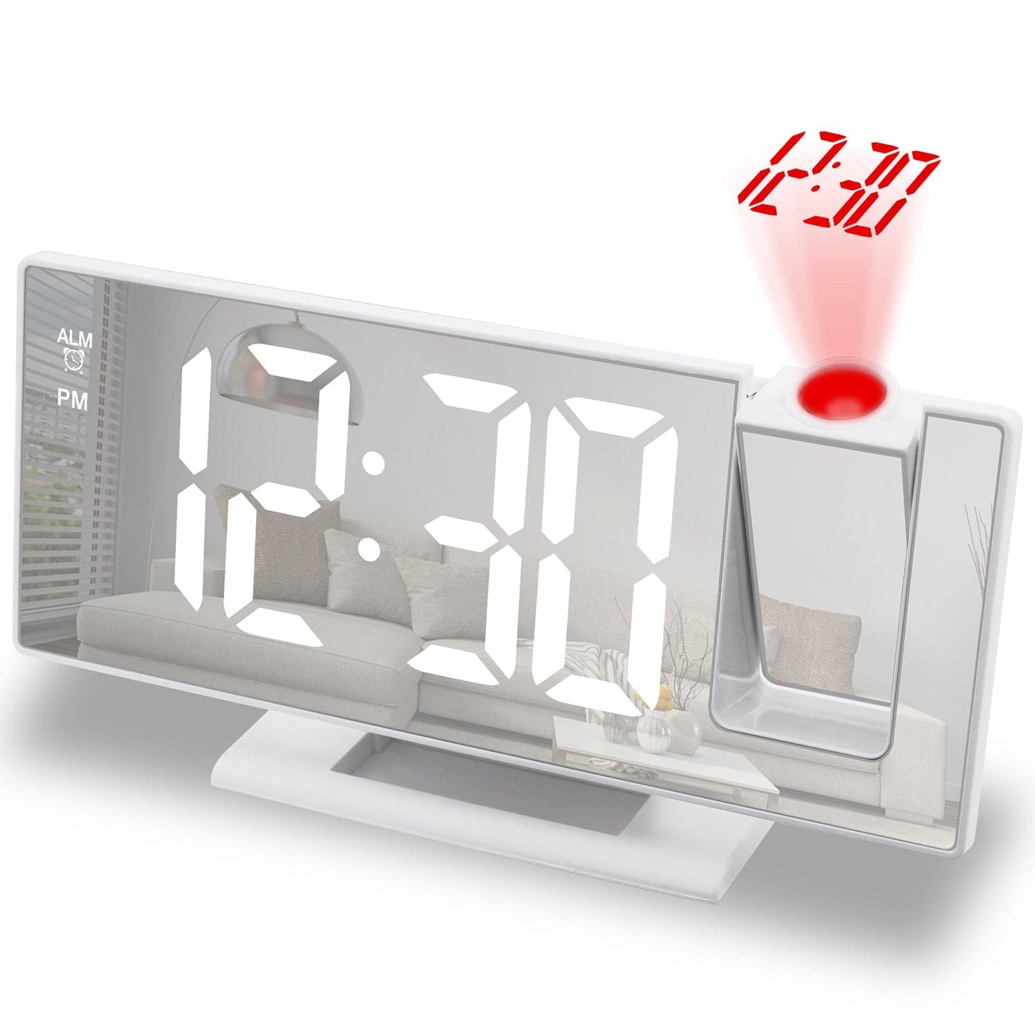 Desktop Digital Alarm Clock dylinoshop