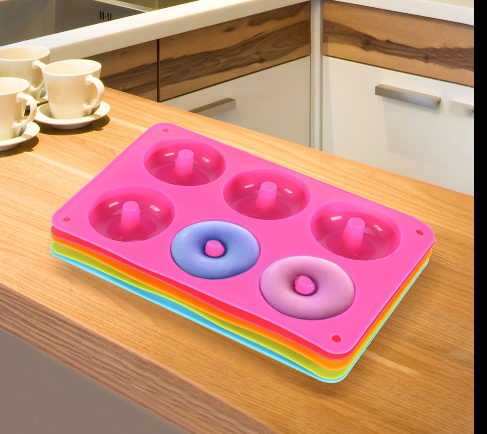 KOMAMY Silicone Donut Mold dylinoshop