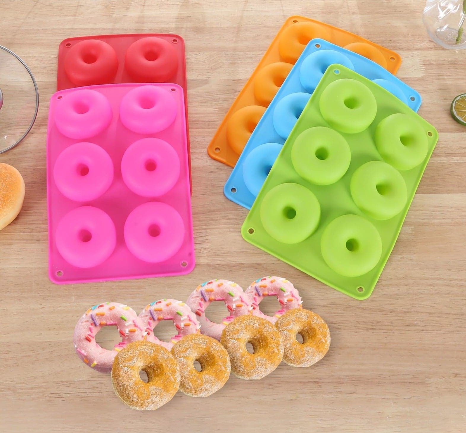 KOMAMY Silicone Donut Mold dylinoshop