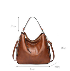 Soft Leather Women's Crossbody Bag dylinoshop