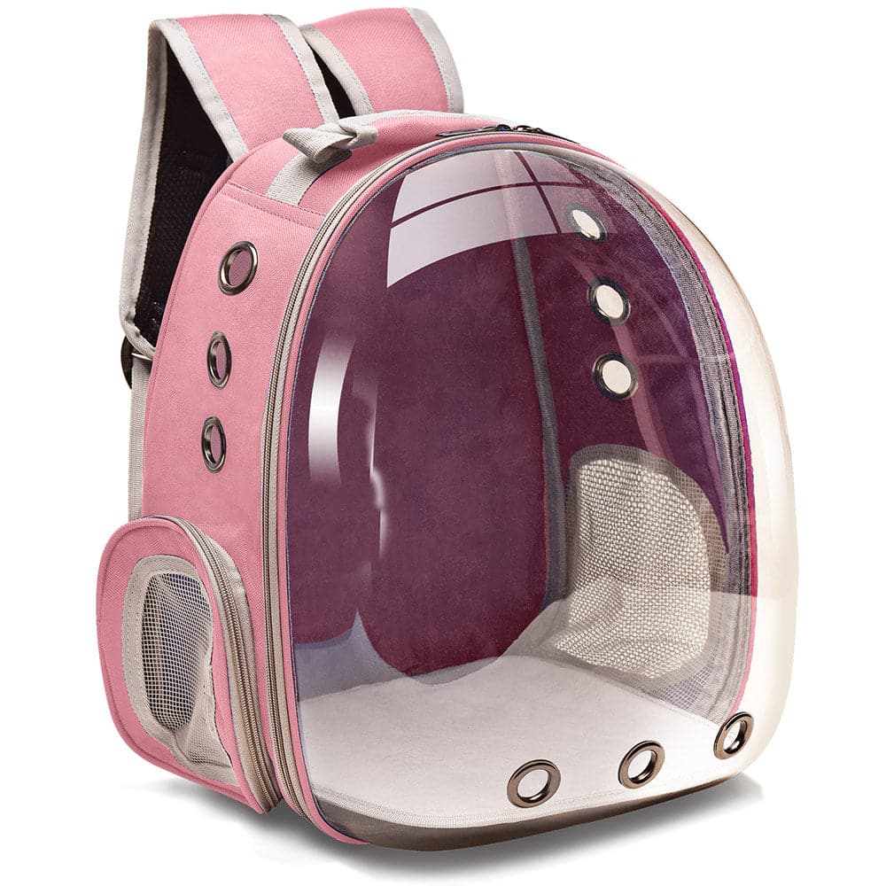 Cat Carrier Bags Breathable Pet Carriers Small Dog Cat Backpack Travel Space Capsule Cage Pet Transport Bag Carrying For Cats dylinoshop