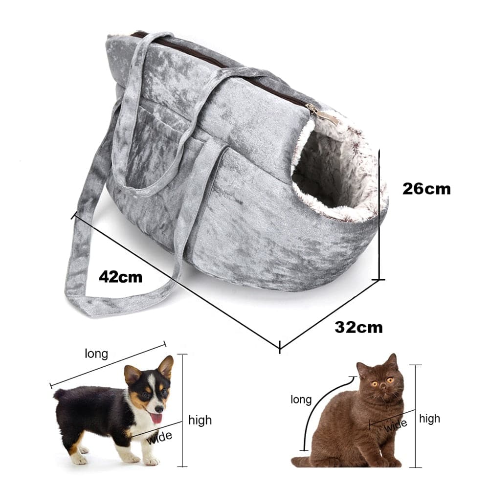 Pets Carrier for Cat Carrying Bag for Cat Backpack Panier Handbag for Cats Travel Plush Cats Bag Bed Puppy Pet Cat Accessories dylinoshop