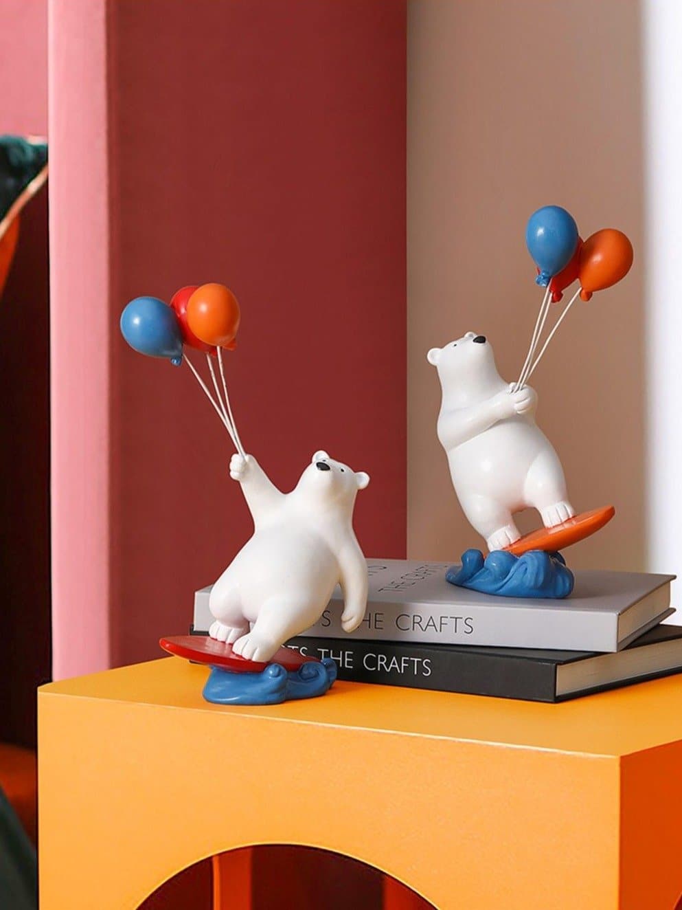 Balloon Surfing Polar Bear dylinoshop