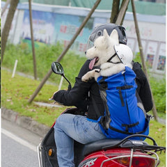 Pet Dog Carrier Travel Backpack Shoulder Dog Outdoor Bag Ventilation Breathable Bicycle Motorcycle Outdoor Hiking Sport Bag dylinoshop