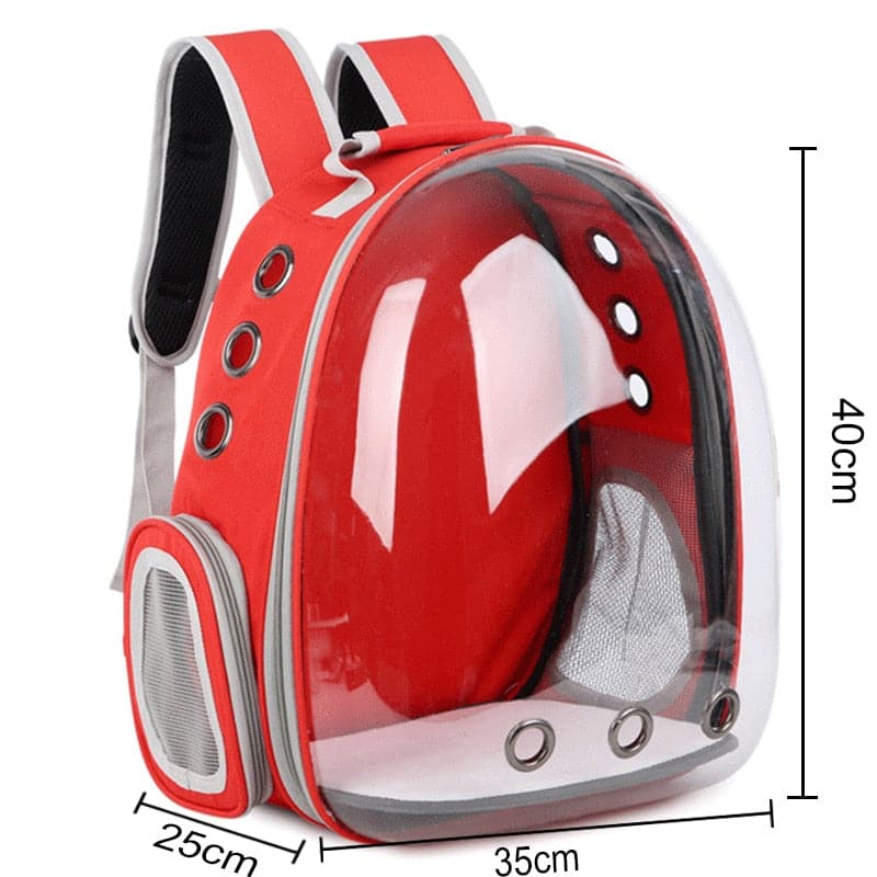 Free shipping Cat bag Breathable Portable Pet Carrier Bag Outdoor Travel backpack for cat and dog Transparent Space pet Backpack dylinoshop