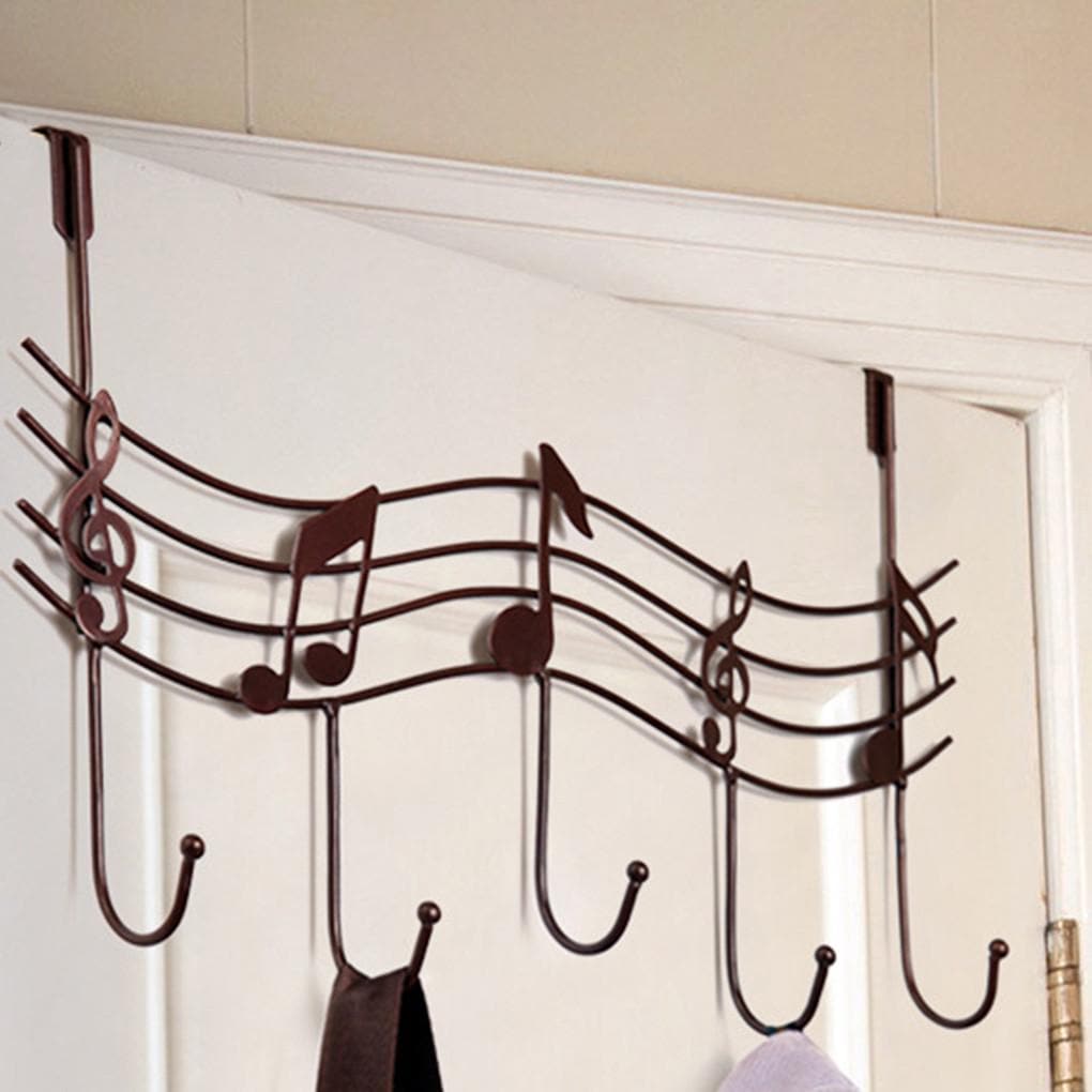 Music Notes Wall Hook Hangers feajoy