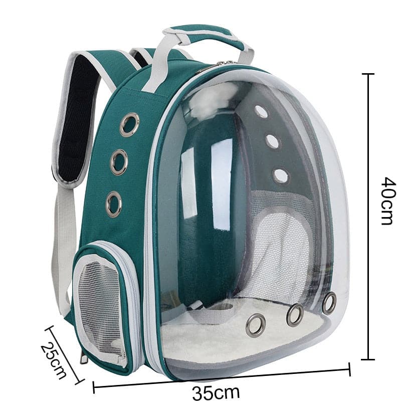 Free shipping Cat bag Breathable Portable Pet Carrier Bag Outdoor Travel backpack for cat and dog Transparent Space pet Backpack dylinoshop