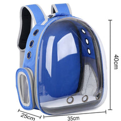 Free shipping Cat bag Breathable Portable Pet Carrier Bag Outdoor Travel backpack for cat and dog Transparent Space pet Backpack dylinoshop