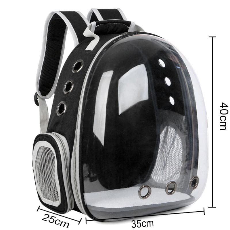 Free shipping Cat bag Breathable Portable Pet Carrier Bag Outdoor Travel backpack for cat and dog Transparent Space pet Backpack dylinoshop