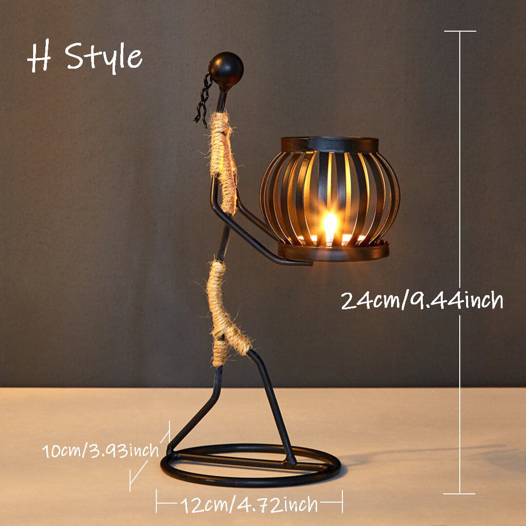 Creative Girl Candlestick Decoration dylinoshop