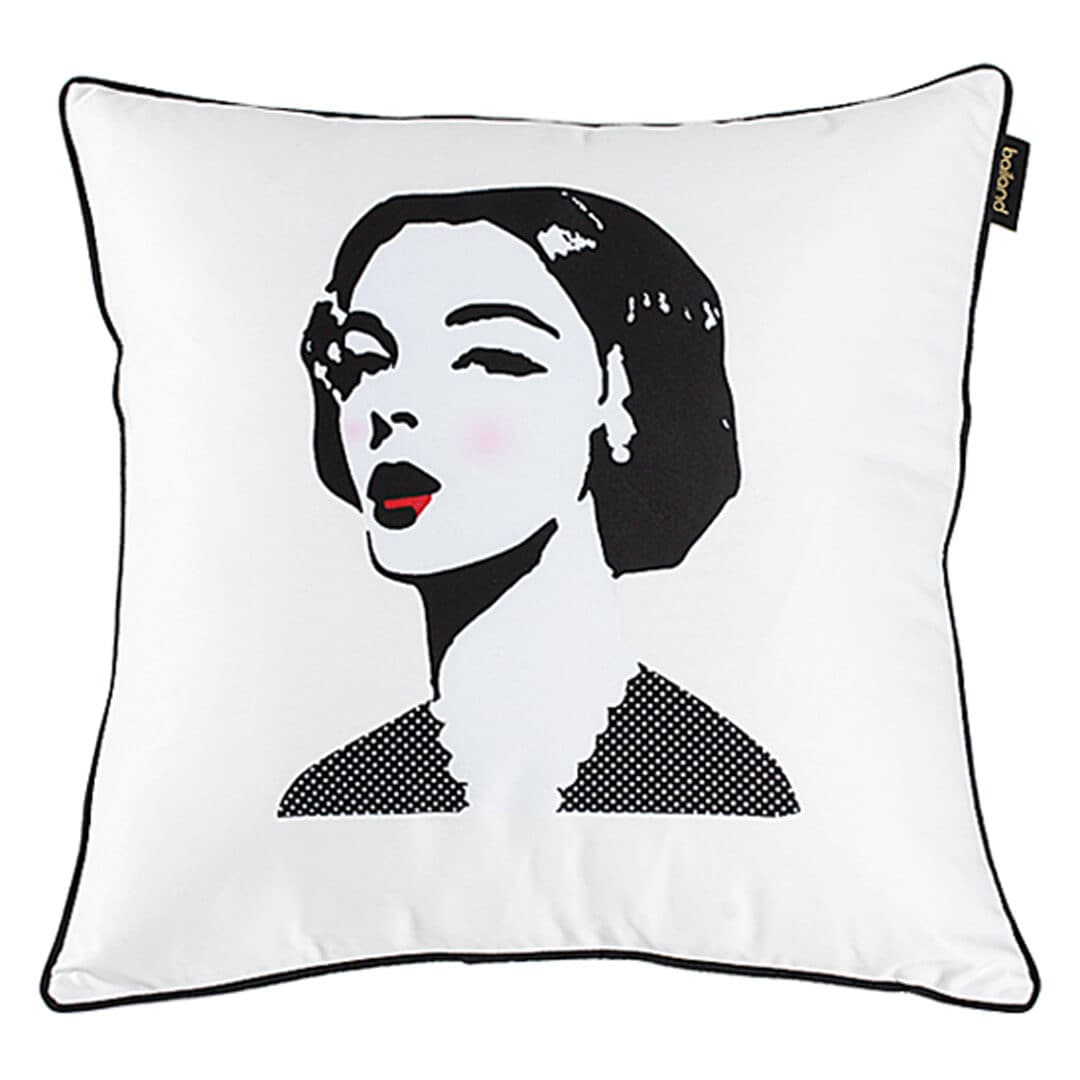 Greenainer Modern Girl Pillow Cover feajoy