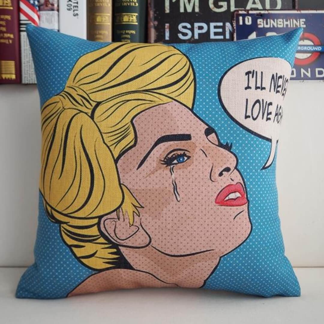 Modern Creative Monroe Pillow Cover Feajoy