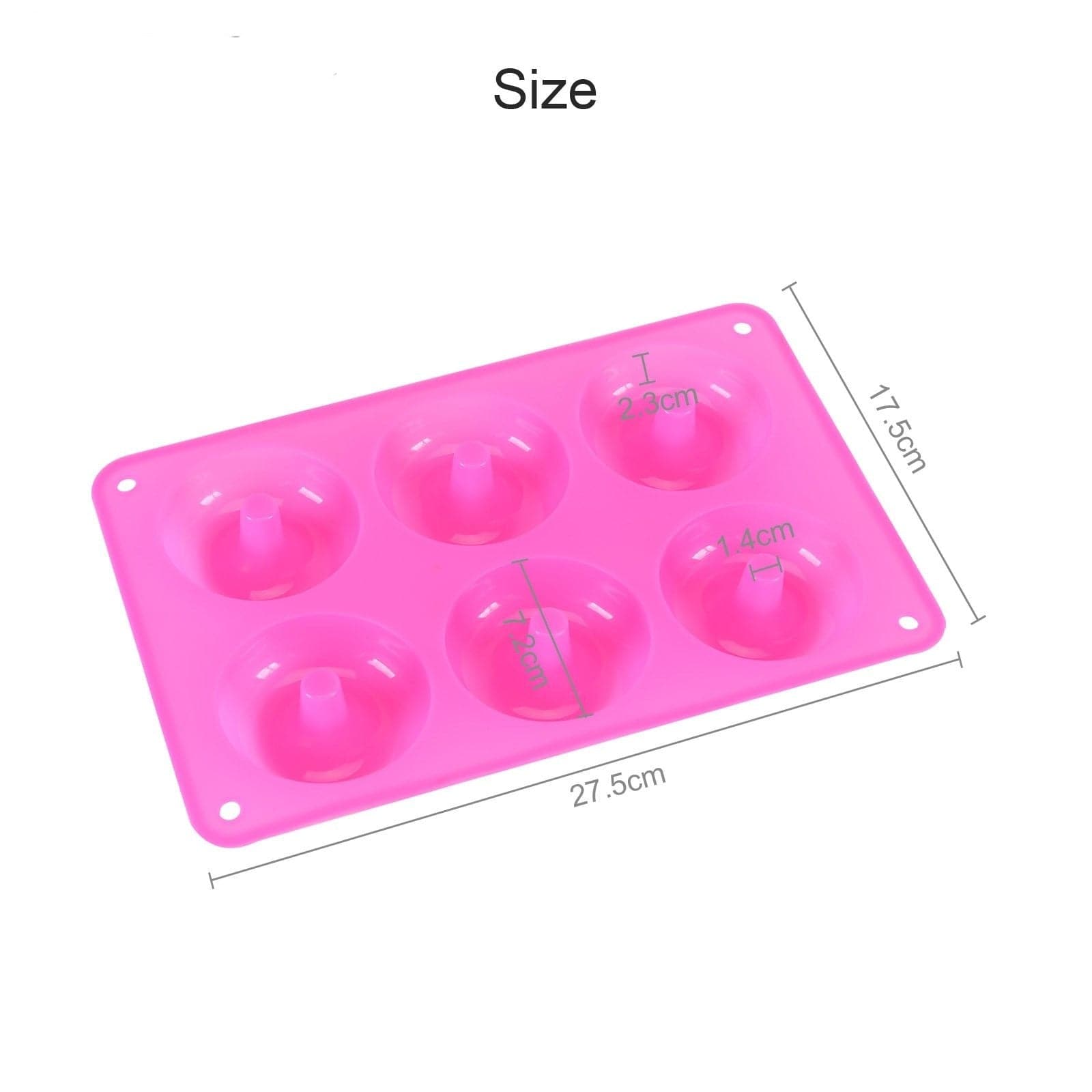 KOMAMY Silicone Donut Mold dylinoshop