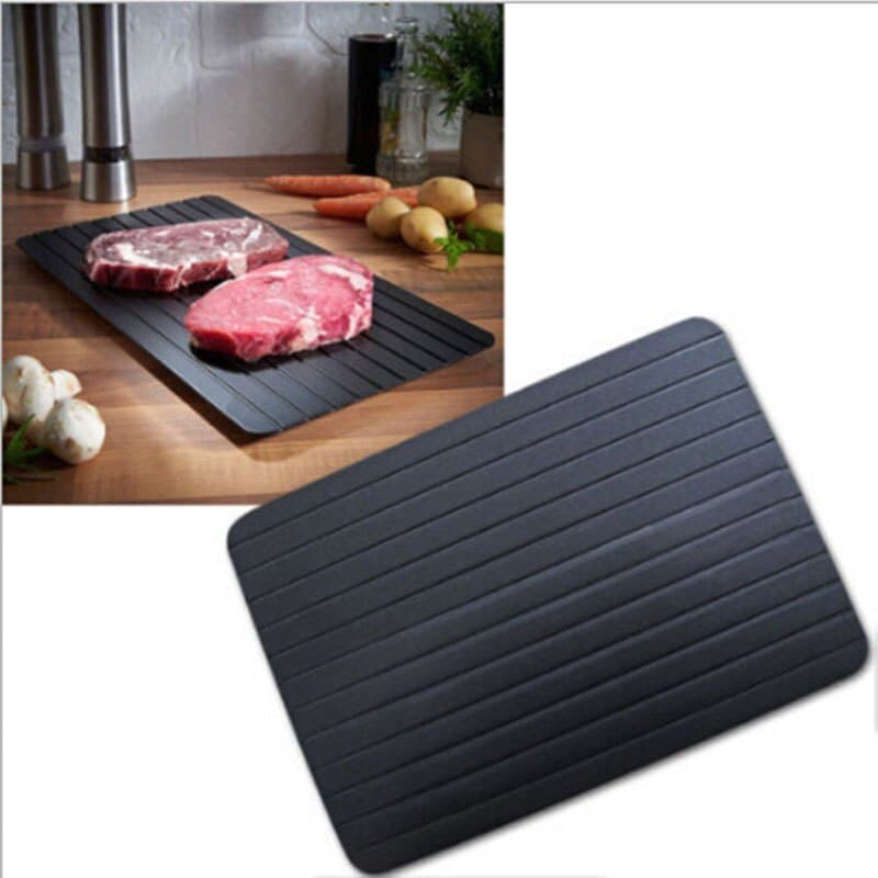 Super Fast Defrosting Tray  Fast Defrosting Tray Thaw frozen Food Meat Fruit Quick Defrosting Plate Board Defrost Kitchen Gadget Tool dylinoshop